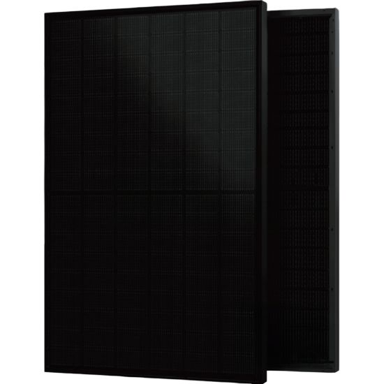  Зображення Фотоелектрична сонячна панель Hanersun HN18N-54HT 445W bifacial FullBlack, монокристалічна 