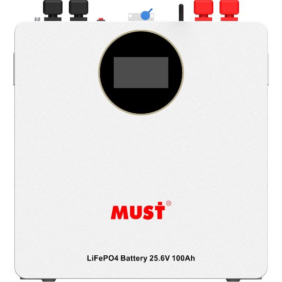  Зображення Акумуляторна батарея Must LP16-24100T 25.6V 100AH 